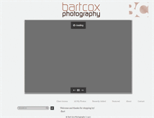 Tablet Screenshot of bartcoxphotography.com